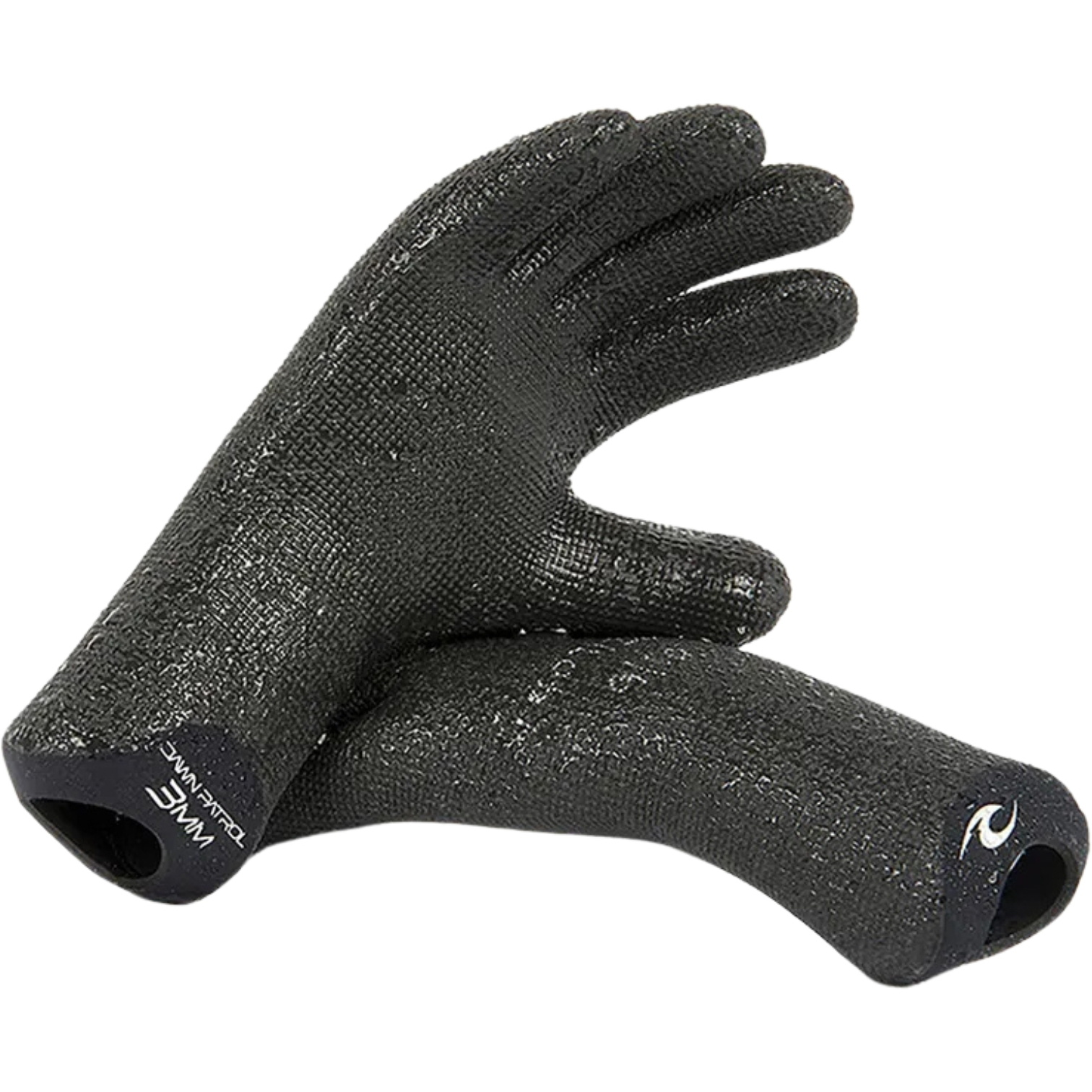 2025 Rip Curl Dawn Patrol 3mm Neoprene Gloves WGLLBM - Black